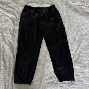 Generation Love Black Cargo Joggers